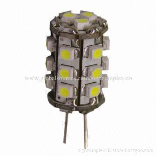 LED Bulb with G4 Base, 12V DC Working Voltage and 1.6W Consumption